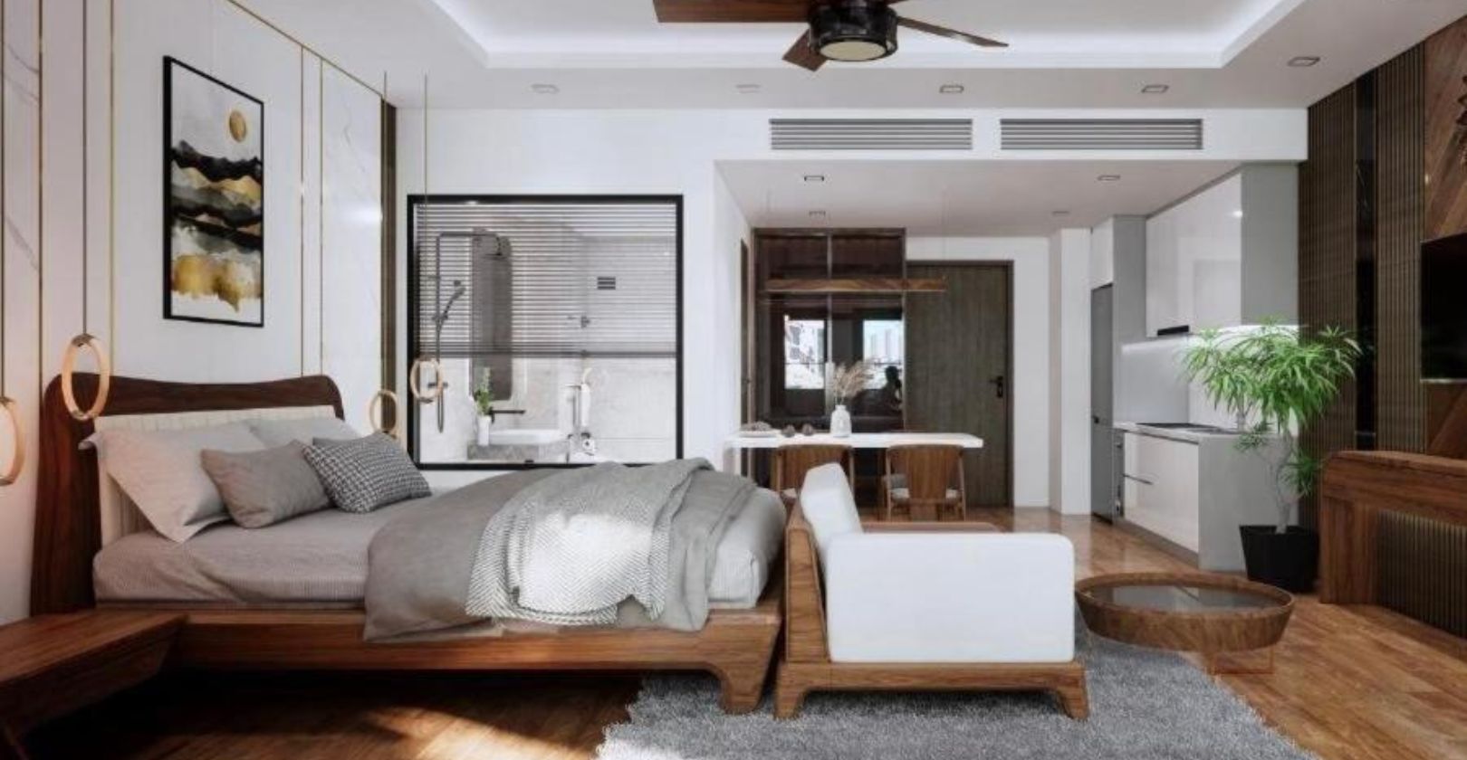Căn hộ tại FLC Sea Tower Quy Nhơn được trang bị đầy đủ các tiện nghi